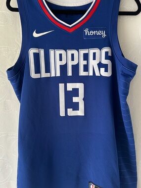 Nike Royal Blue Clippers #13 Basketball Jersey